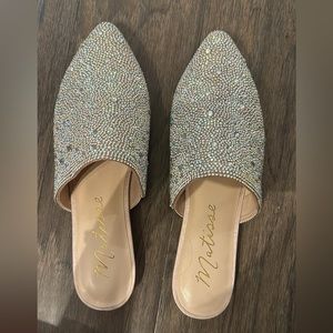 Matisse rhinestone mule 💕 never worn